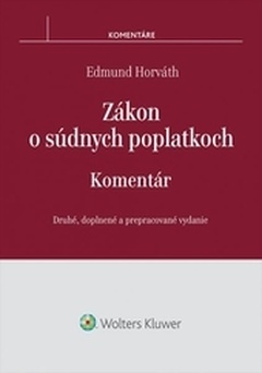 obálka: Zákon o súdnych poplatkoch - komentár