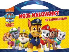 obálka: Labková patrola - Moje maľovanky so samolepkami