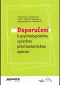 obálka: Doporučení k psychologickému vyšetření před bariatrickou operací