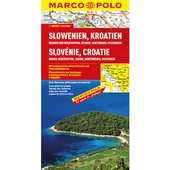 obálka: Slovinsko, Chorvátsko 1:800 000 automapa