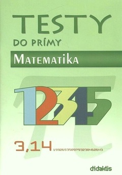 obálka: Testy do prímy z matematiky
