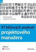 obálka: 97 klíčových znalostí projektového manažera