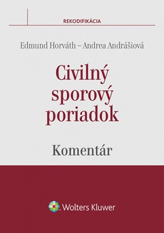 obálka: Civilný sporový poriadok - komentár