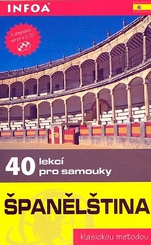 obálka: Španělština - 40 lekcí pro samouky - kniha + 2 audio CD