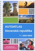 obálka: Autoatlas Slovenská republika 1:200 000 + cyklotrasy