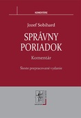 obálka: Správny poriadok - komentár