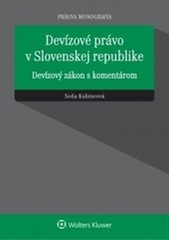 obálka: Devízové právo v Slovenskej republike