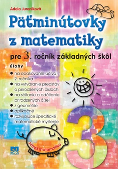 obálka: Päťminútovky z matematiky pre 3. ročník základných škôl