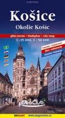 obálka: Plán města Košice a okolí měkká 1:15 000/1:50 000
