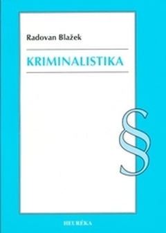obálka: Kriminalistika