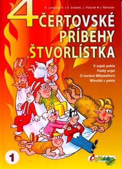 obálka: 4 čertovské príbehy Štvorlístka
