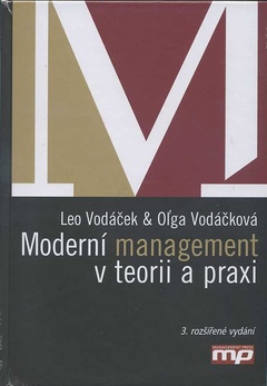 obálka: Moderní management v teorii a praxi