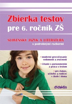 obálka: Zbierka testov pre 6. ročník ZŠ