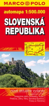 obálka: Slovenská republika 1:500 000 automapa