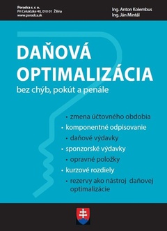 obálka: Daňová optimalizácia bez chýb, pokút a penále 2018