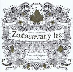 obálka: Začarovaný les- Atramentová výprava a Kniha omaľovánok