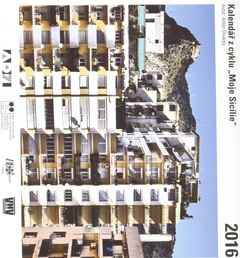 obálka: K - Kalendář 2016-z cyklu " Moje Sicílie" - stolový