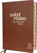 obálka: Jeruzalemská Biblia, veľký formát, hnedá