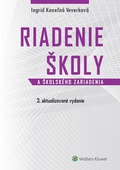 obálka: Riadenie školy a školského zariadenia