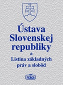 obálka: ÚSTAVA SR A LISTINA ZÁKLADNÝCH PRÁV A SLOBÔD