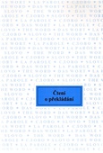 obálka: Čtení o překládání
