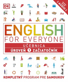 obálka: English for Everyone - Učebnica: Úroveň 1 Začiatočník