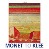 obálka: Monet to Klee 2016 - nástěnný kalendář