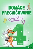 obálka: Domáce precvičovanie slovenčina 4.ročník