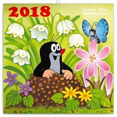 obálka: Krteček 2018 - nástěnný kalendář