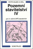 obálka: Pozemní stavitelství IV pro 4.r. SPŠ stavební