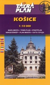 obálka: Košice - mapa mesta 1:15 000