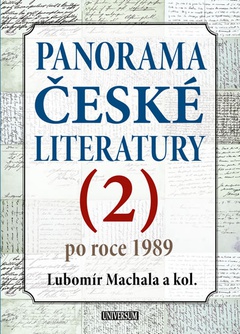 obálka: Panorama české literatury - 2. díl (po roce 1989)