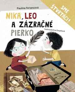 obálka: Nika, Leo a zázračné pierko