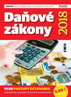 obálka: Daňové zákony 2018