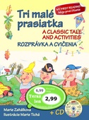 obálka: Tri malé prasiatka Rozprávka a cvičenia + CD