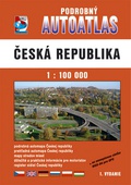 obálka: Podrobný autoatlas Česká republika 1 : 100 000