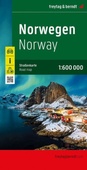 obálka: Nórsko mapa 1:600 000