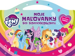 obálka: My Little Pony - Moje maľovanky so samolepkami
