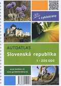 obálka: Autoatlas Slovenská republika 1:200 000 + cyklotrasy