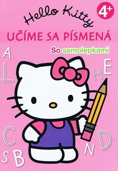 obálka: Hello Kitty 4+ - Učíme sa písmená so samolepkami