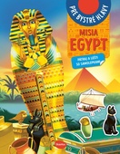 obálka: MISIA EGYPT – Pátraj a lúšti so samolepkami