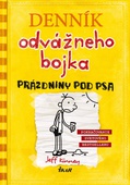 obálka: Denník odvážneho bojka 4: Prázdniny pod psa