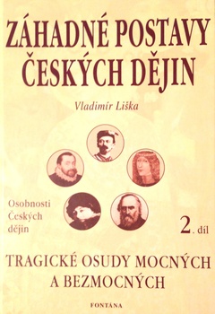 obálka: ZÁHADNÉ POSTAVY 2 ČESKÝCH DĚJIN