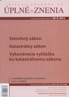 obálka: Úplné znenia