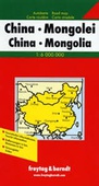 obálka: Čína, Mongolsko 1:4 000 000 automapa