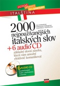 obálka: 2000 NEJPOUŽÍVANEJŠÍCH ITALSKÝCH SLOV +6CD