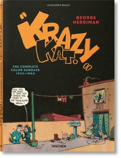 obálka: George Herriman. Krazy Kat. The Complete Color Sundays 1935–1944