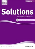 obálka: Solutions - Intermediate - Teacher's Book + CD