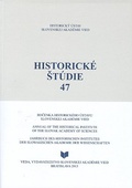 obálka: Historické štúdie 47