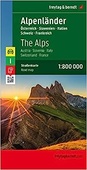 obálka: Alpy 1:800 000